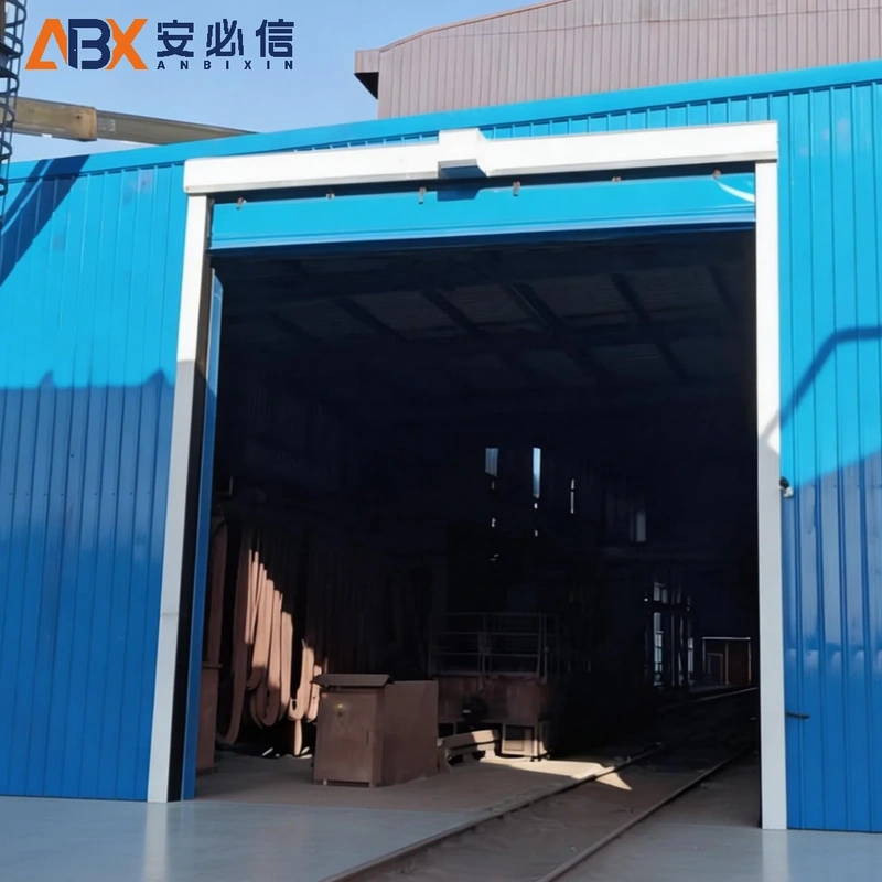 郑州市软帘堆积门